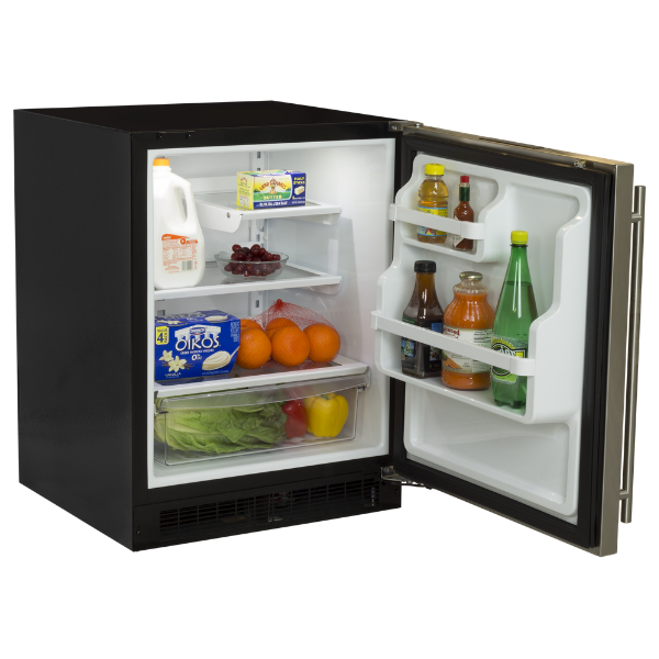Marvel - 23.875 Inch 4.6 cu. ft Mini Fridge Refrigerator in Panel Ready - MARE224-IS41A