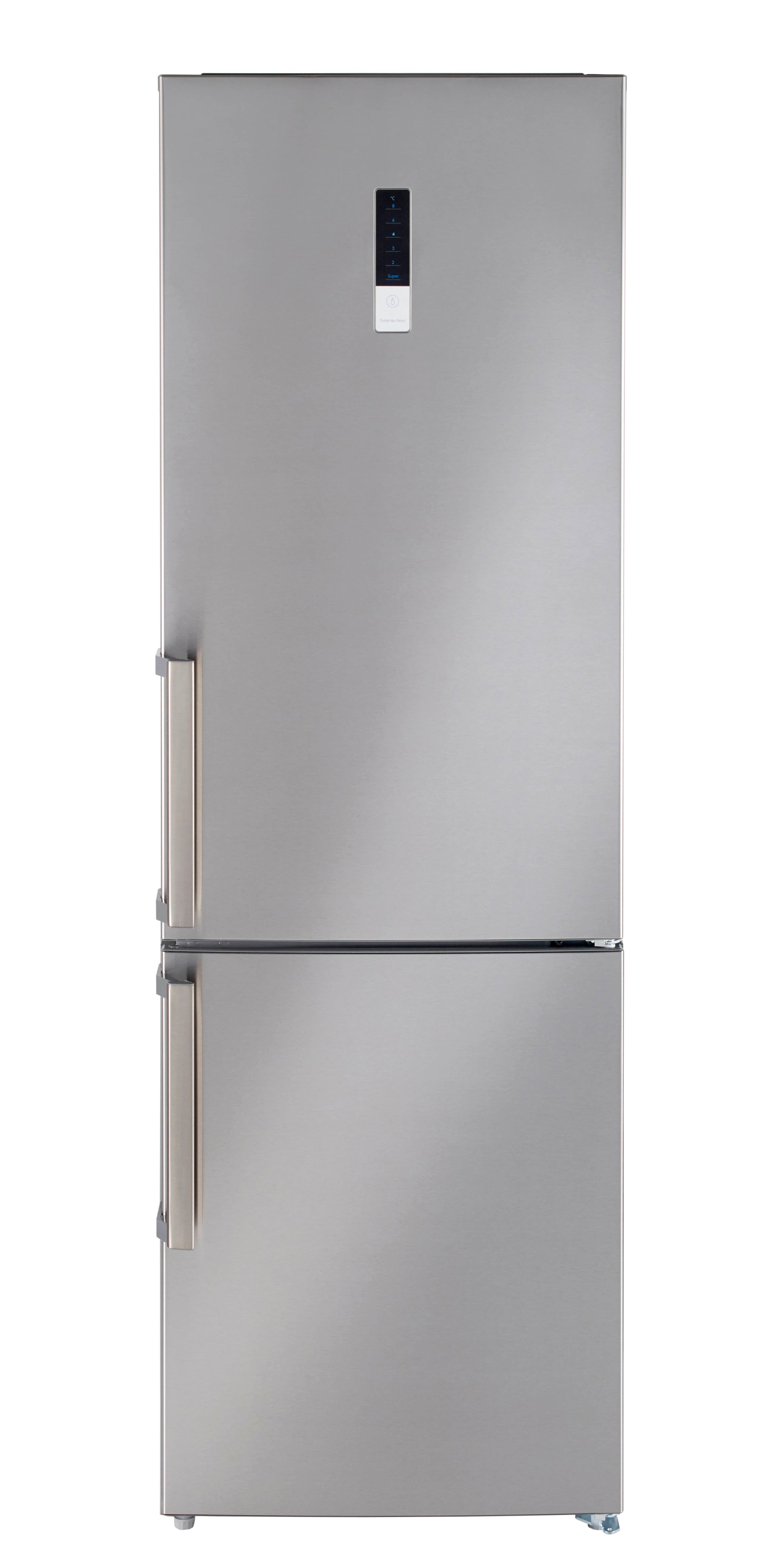 GE - 23.5 Inch 23.5 cu. ft French Door Refrigerator in Stainless - MBE11DSLSS