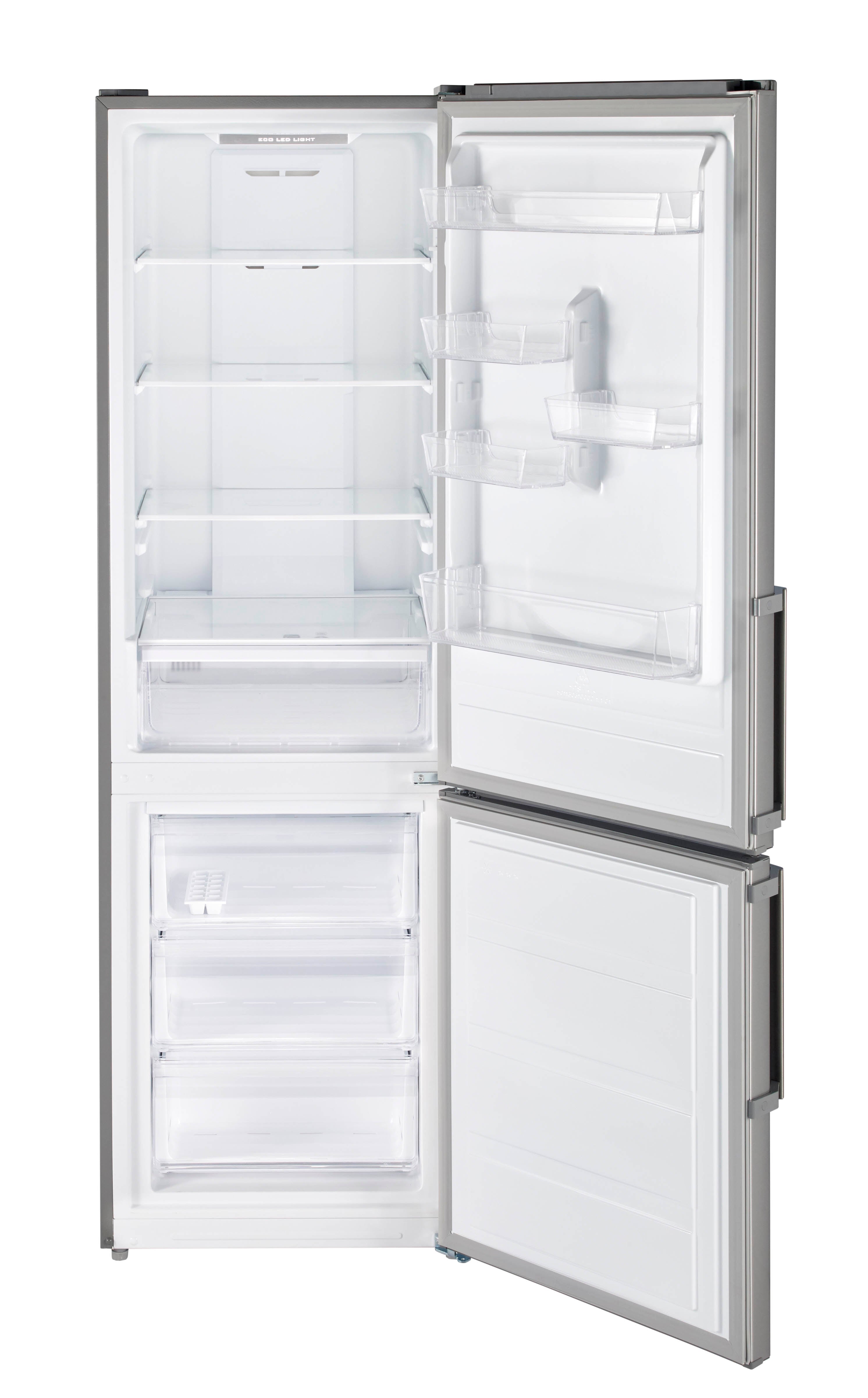GE - 23.5 Inch 23.5 cu. ft French Door Refrigerator in Stainless - MBE11DSLSS