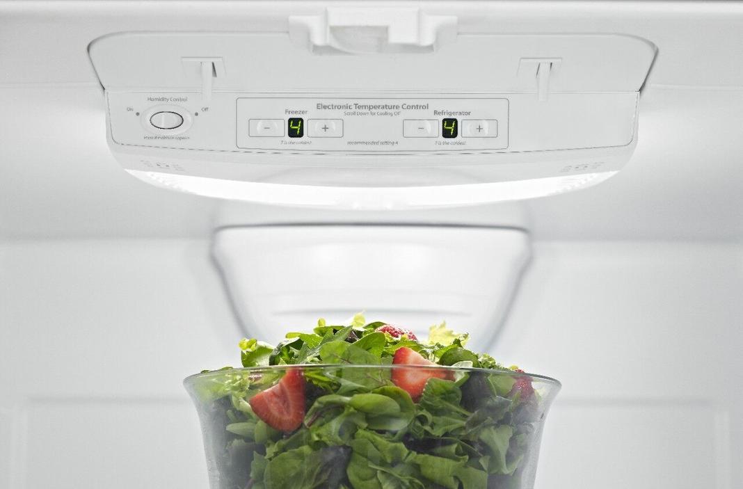 Maytag - 32.63 Inch 22.07 cu. ft Bottom Mount Refrigerator in Stainless - MBF2258FEZ