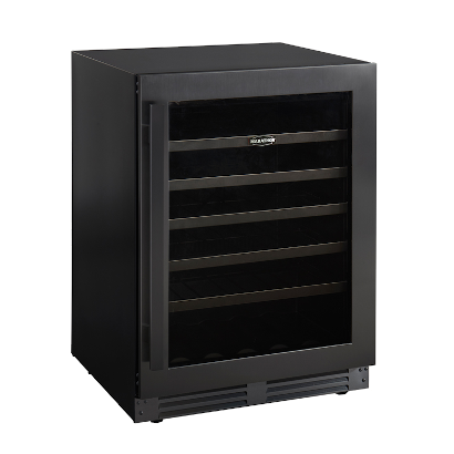 Marathon 24" Black Steel Beverage Cooler - MBWC56-BLS