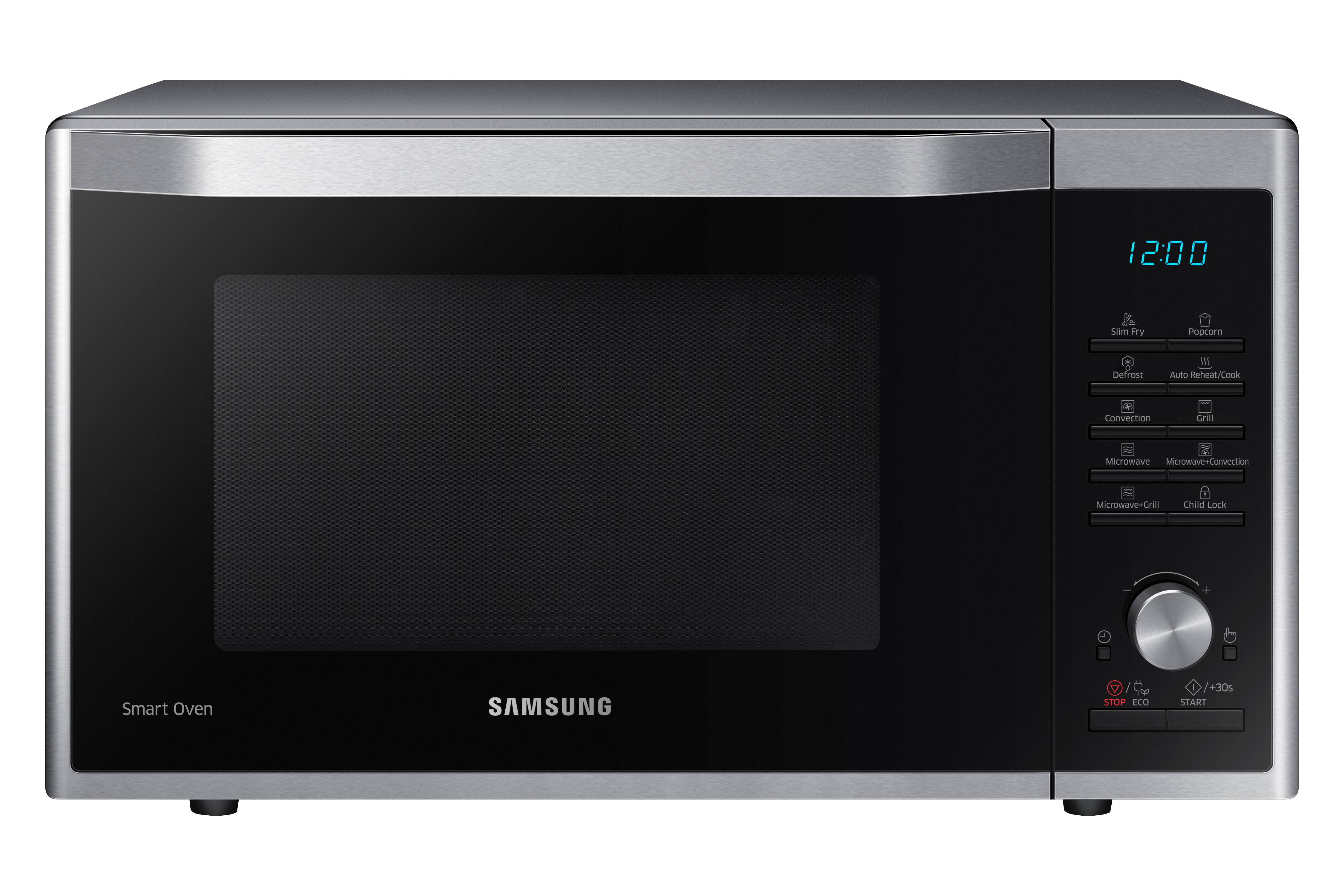 Samsung - 1.1 cu. Ft Counter top Microwave in Stainless - MC11J7033CT