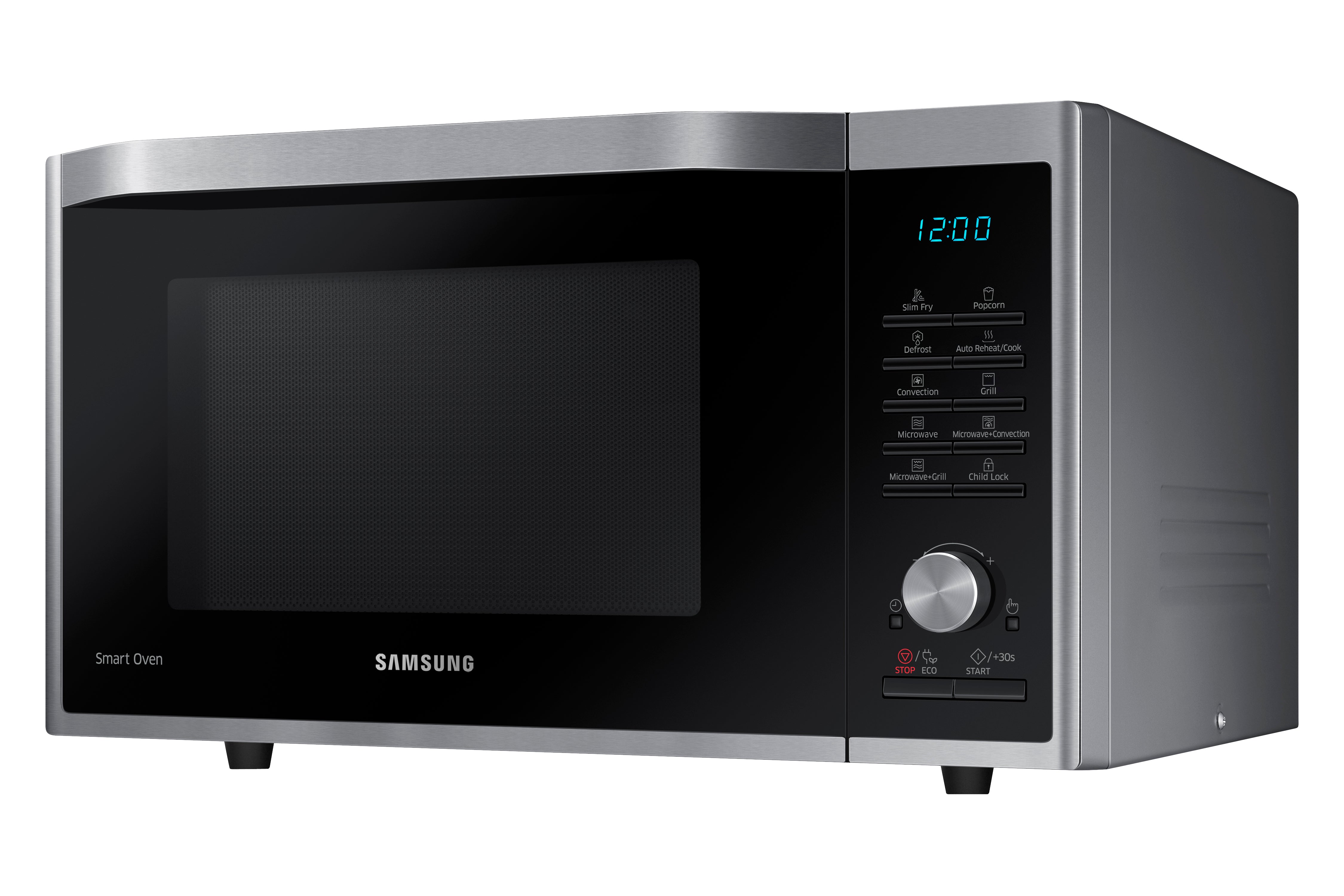 Samsung - 1.1 cu. Ft Counter top Microwave in Stainless - MC11J7033CT