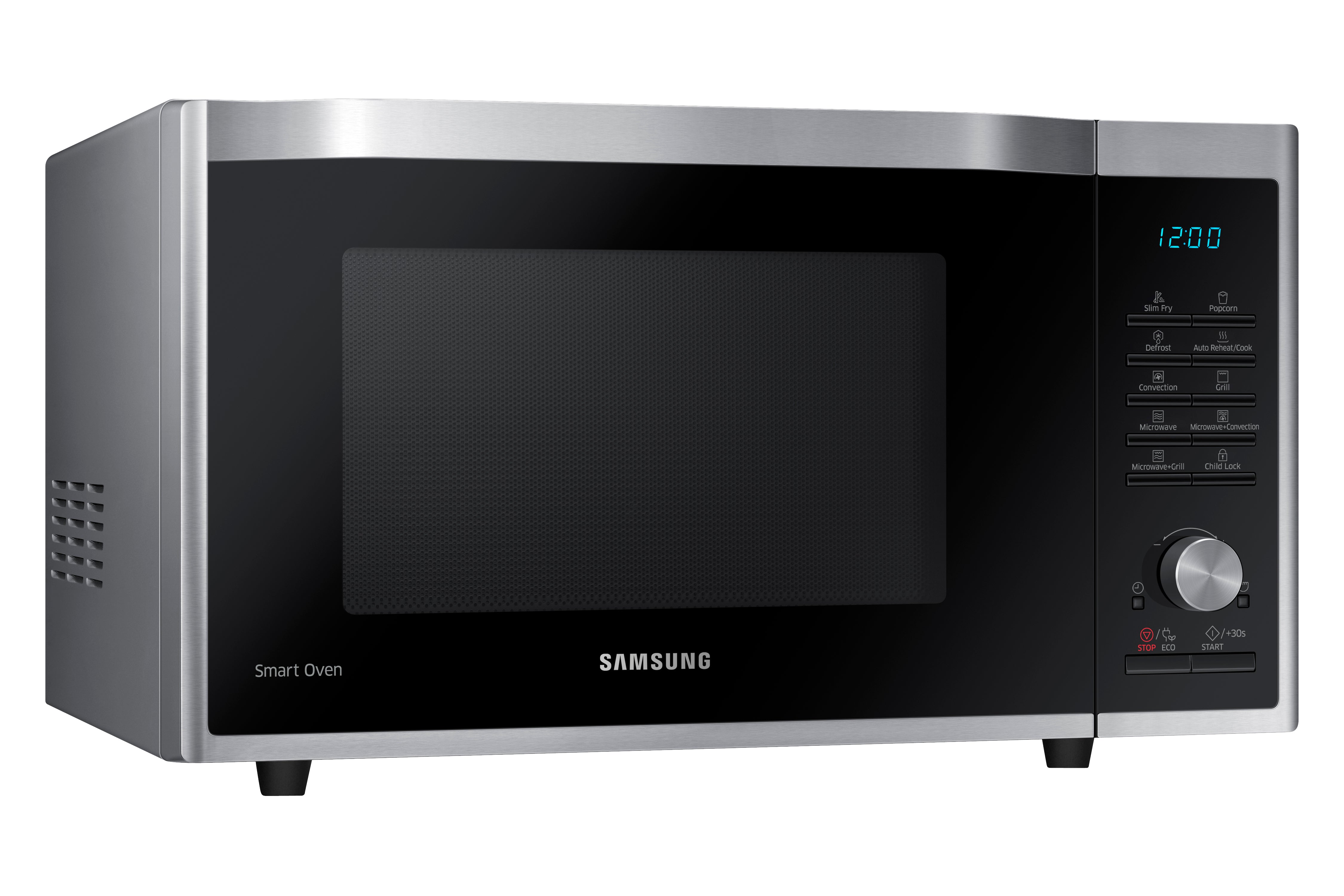 Samsung - 1.1 cu. Ft Counter top Microwave in Stainless - MC11J7033CT