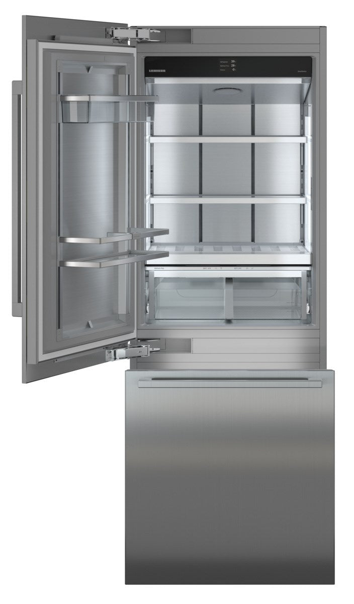 Liebherr - 29.6875 Inch 14.5 cu. ft Built In / Integrated Bottom Mount Refrigerator in Panel Ready - MCB3051
