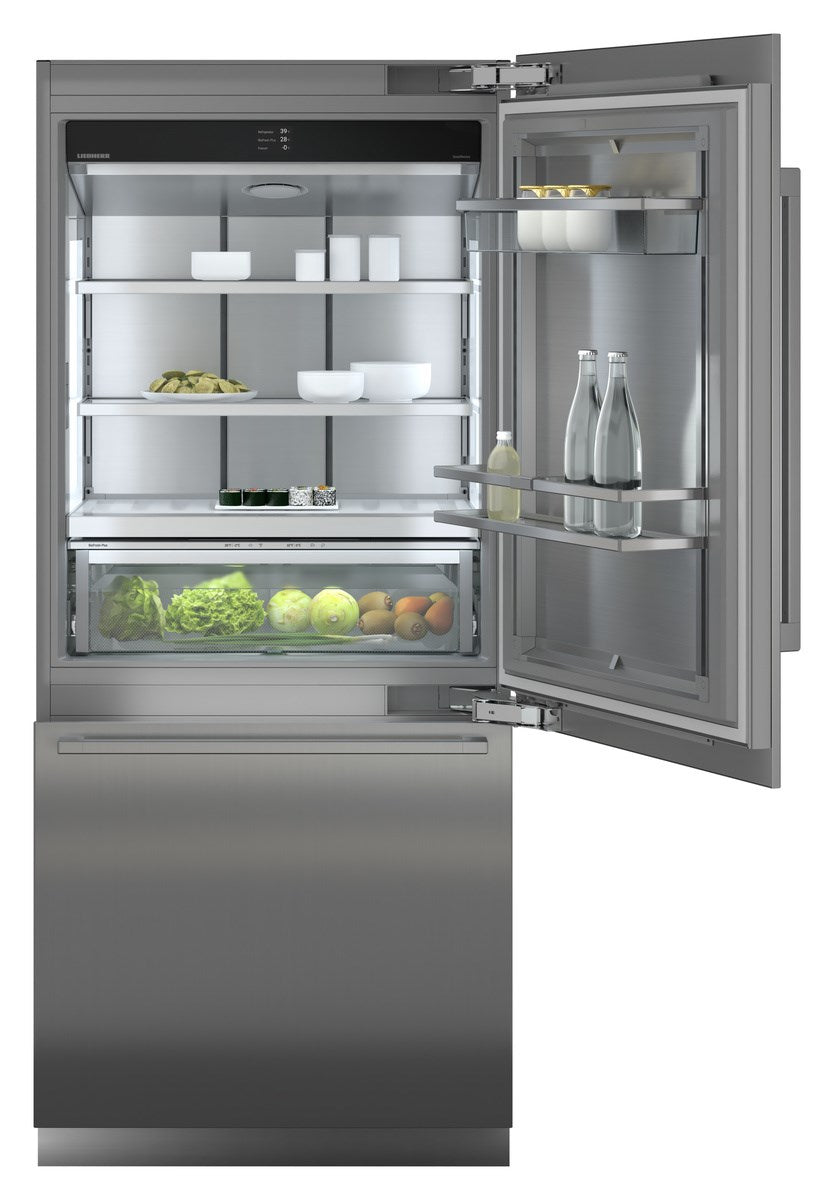 Liebherr - 35.6875 Inch 18.1 cu. ft Built In / Integrated Bottom Mount Refrigerator in Panel Ready - MCB3650