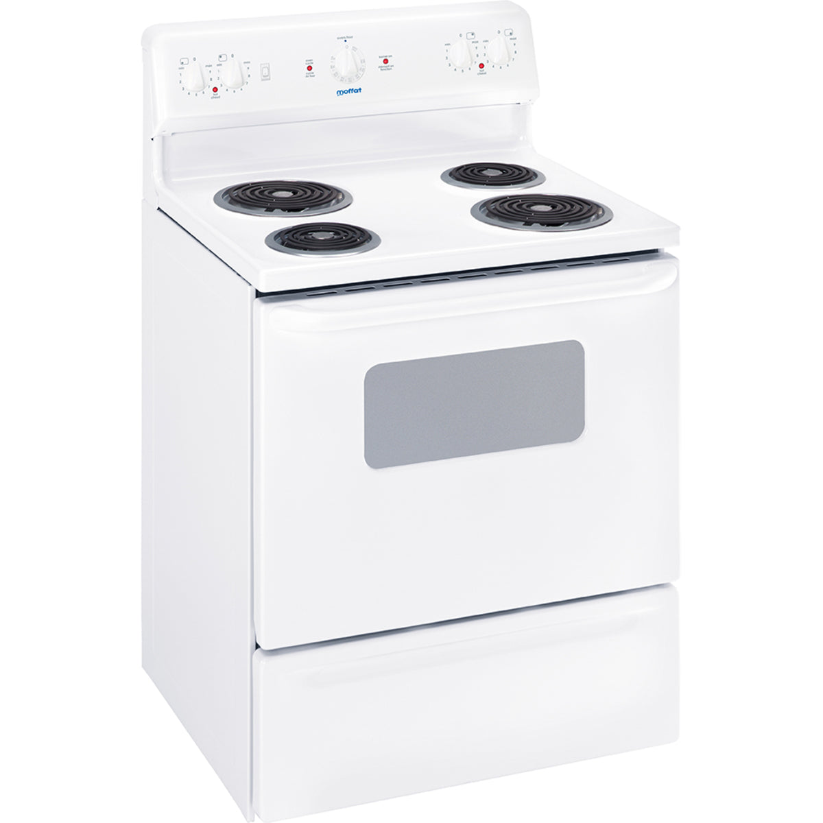 Moffat - 5 cu. ft Electric Range in White - MCBS523DNWW