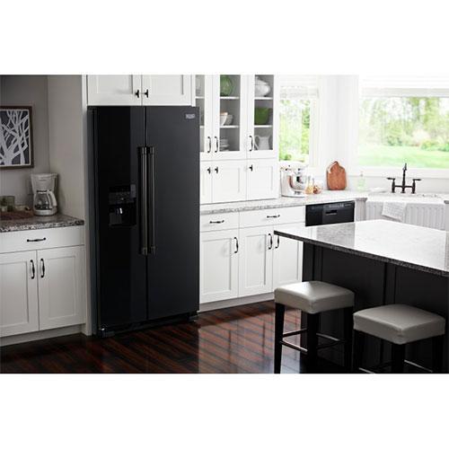 Maytag - 50 dBA Built In Dishwasher in Black - MDB4949SHB