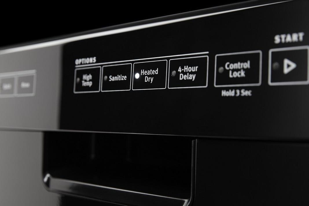 Maytag - 50 dBA Built In Dishwasher in Black - MDB4949SHB