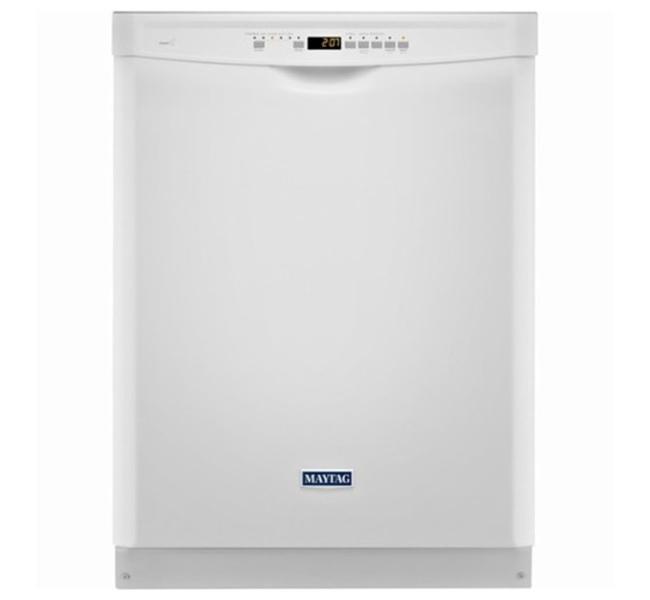 Maytag - 50 dBA Built In Dishwasher in White - MDB4949SHW