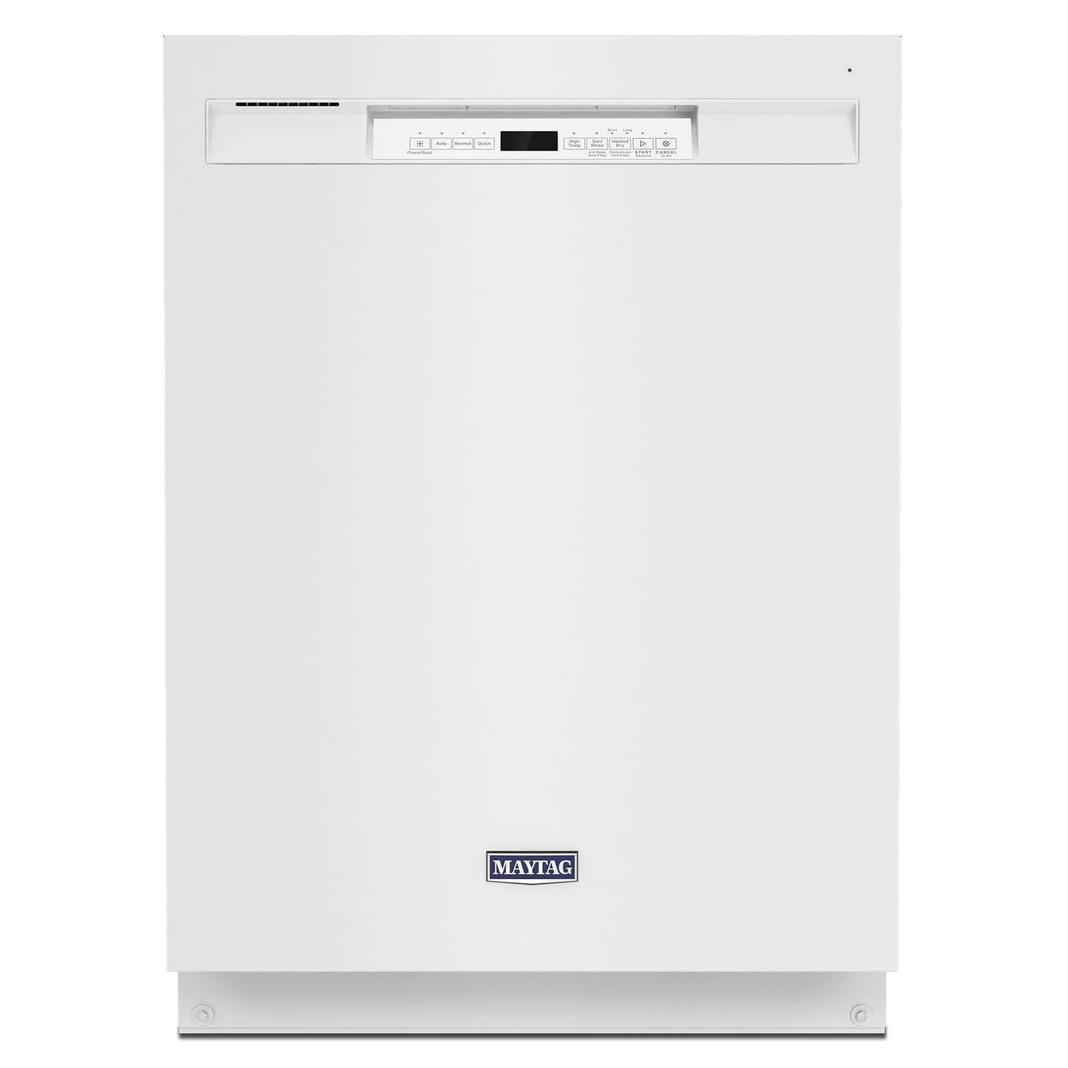 Maytag - 50 dBA Built In Dishwasher in White - MDB4949SKW