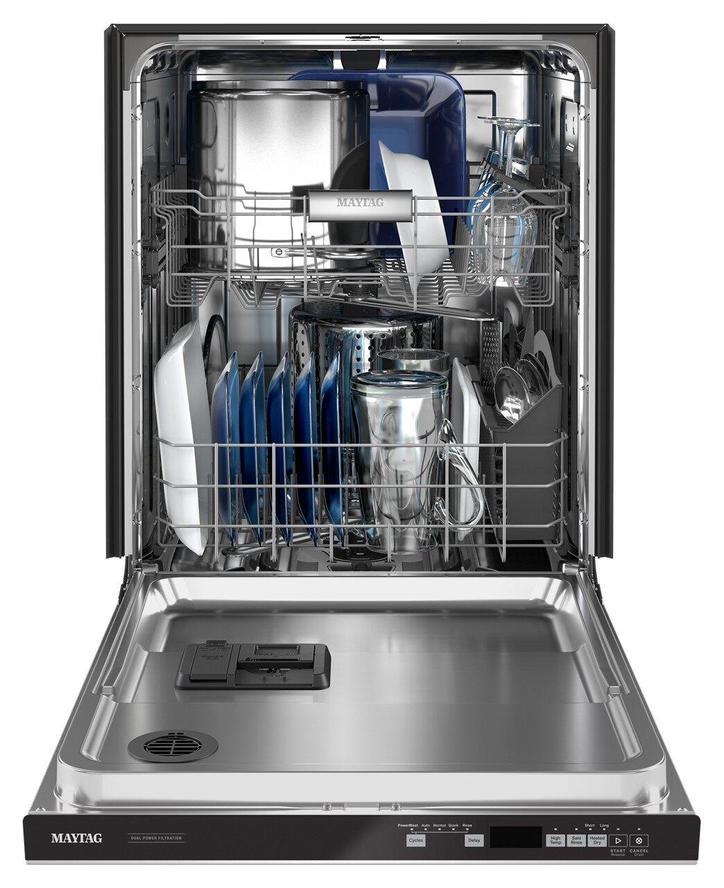 Maytag - 50 dBA Built In Dishwasher in Stainless - MDB7959SKZ