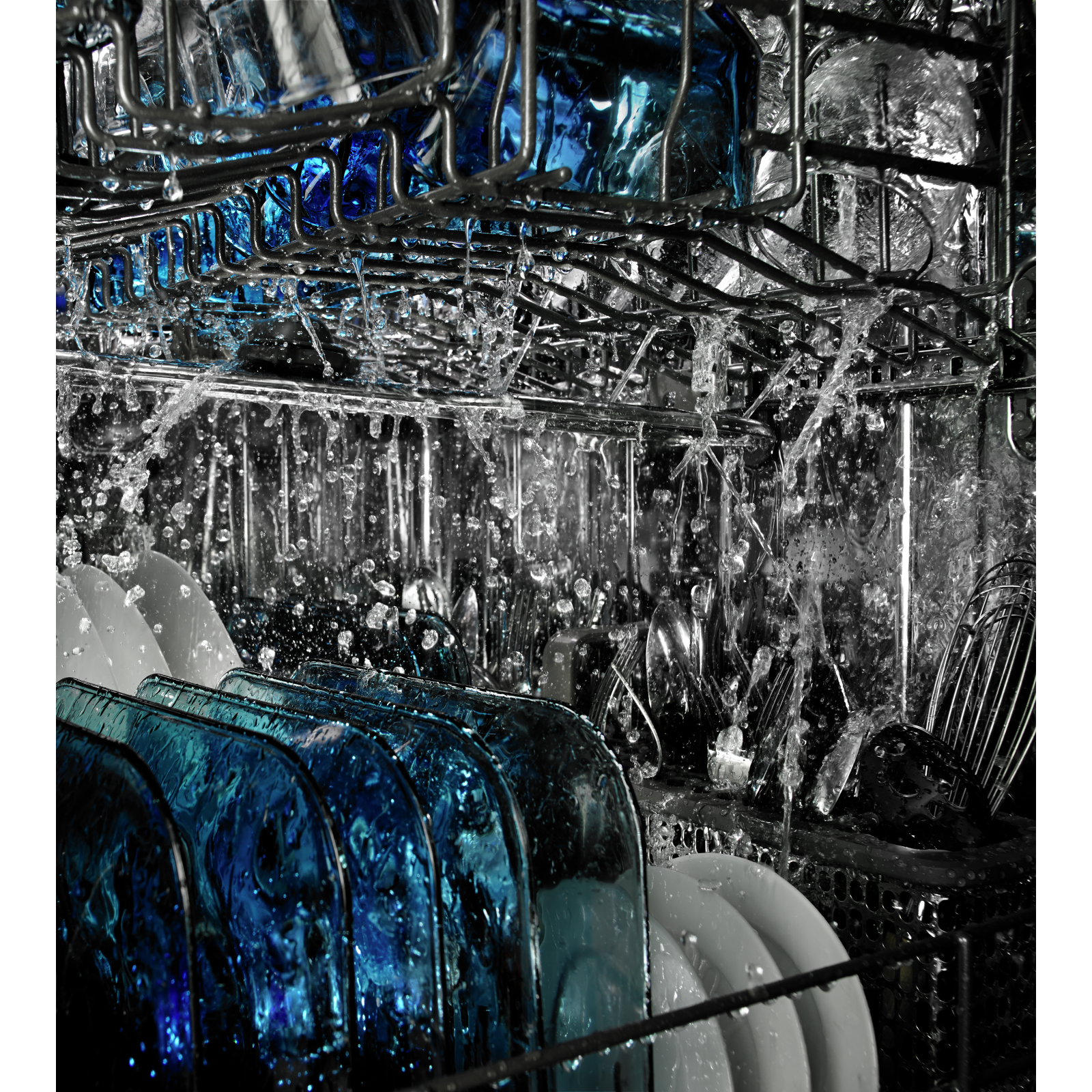 Maytag - 47 dBA Built In Dishwasher in Black Stainless - MDB8959SFZ