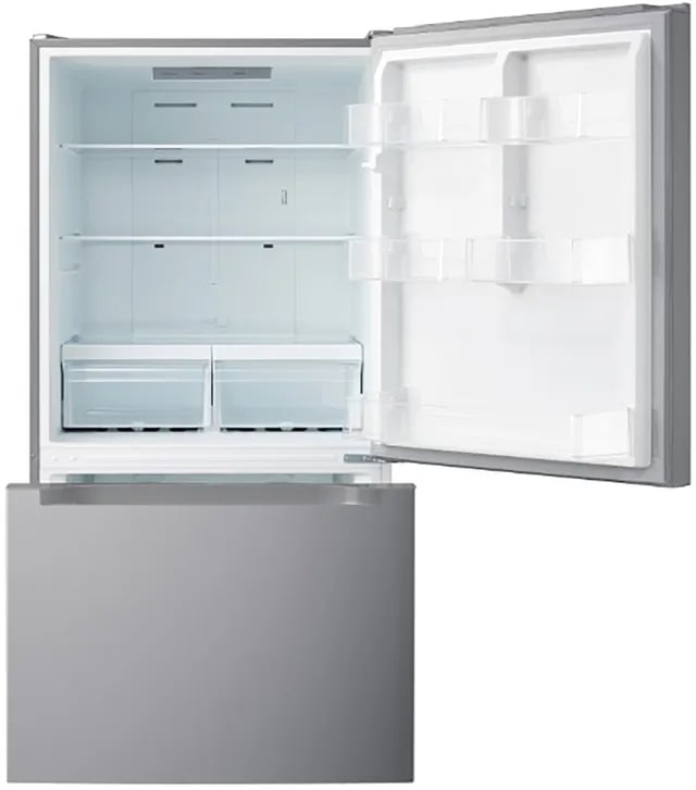 Moffat - 29.5 Inch 18.6 cu. ft Bottom Mount Refrigerator in Stainless - MDE19DSNKSS