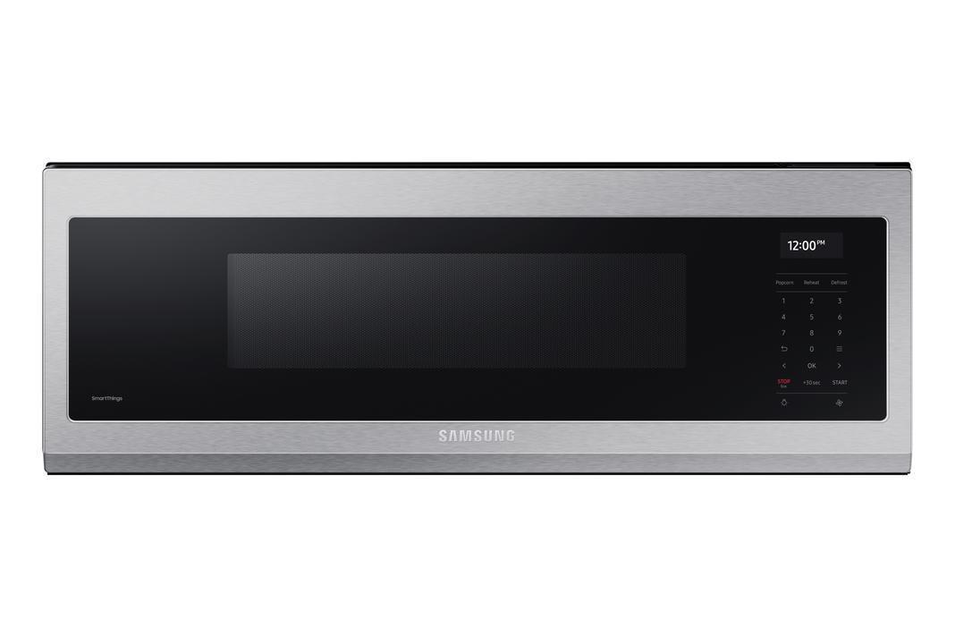 Samsung - 1.1 cu. Ft Over the range Microwave in Stainless - ME11A7710DS