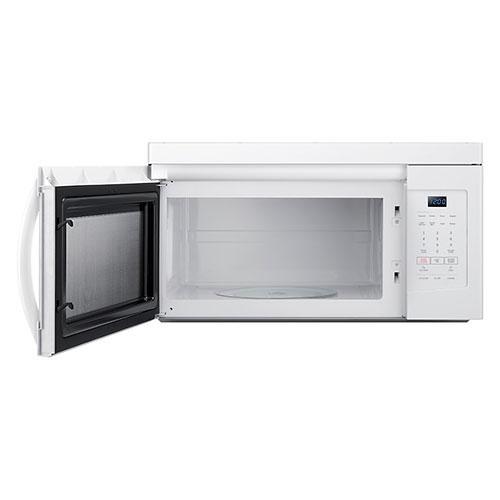 Samsung - 1.6 cu. Ft Over the range Microwave in White - ME16K3000AW