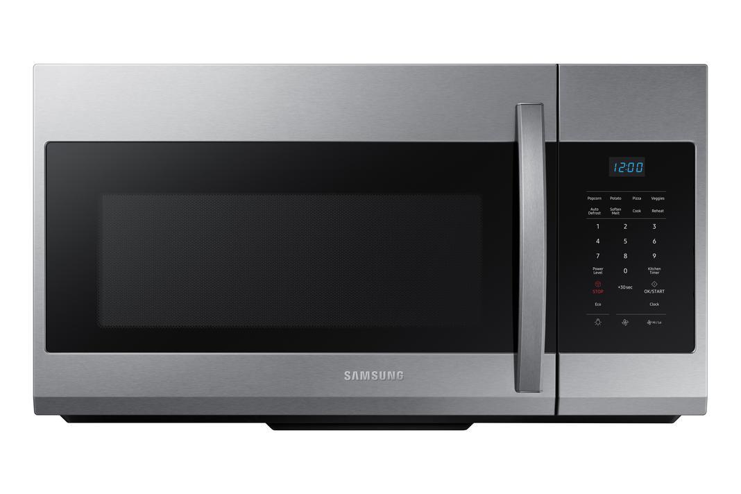 Samsung - 1.7 cu. Ft Over the range Microwave in Stainless - ME17R7011ES