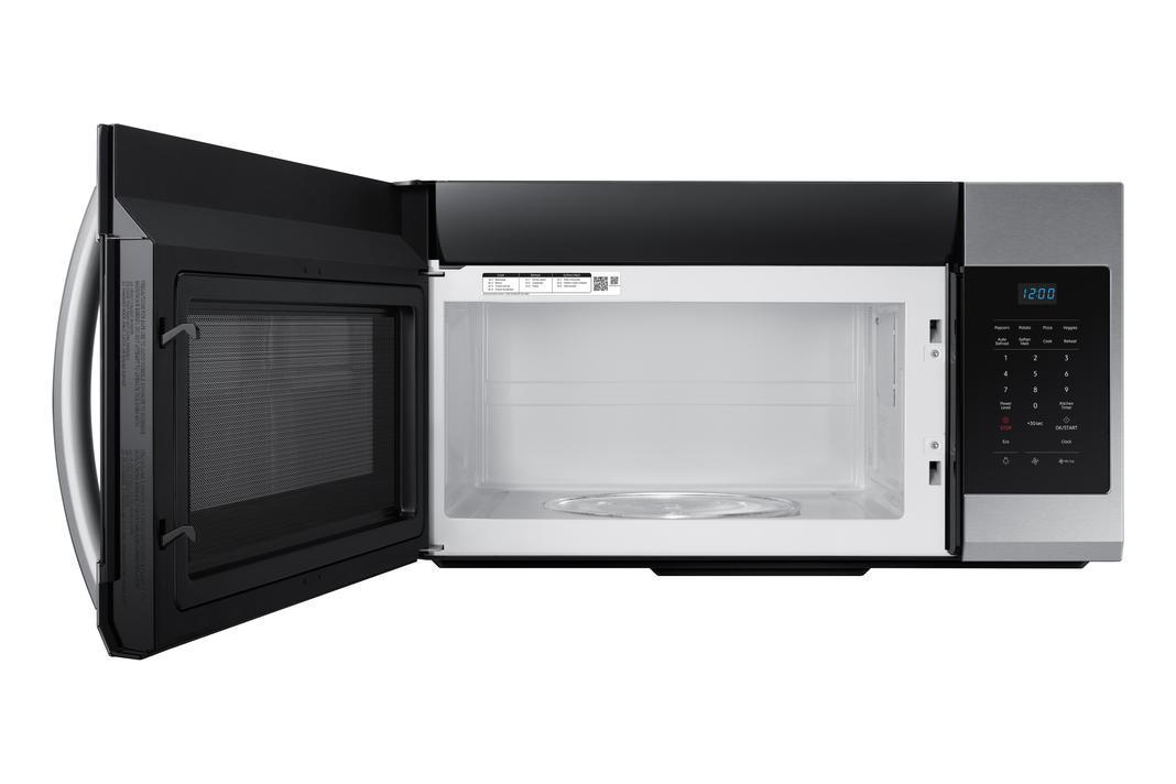 Samsung - 1.7 cu. Ft Over the range Microwave in Stainless - ME17R7011ES
