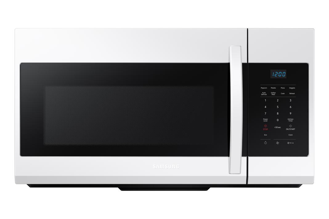 Samsung - 1.7 cu. Ft Over the range Microwave in White - ME17R7021EW