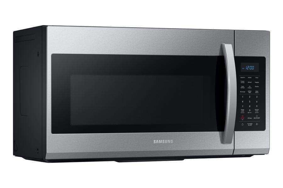 Samsung - 1.9 cu. Ft Over the range Microwave in Stainless Steel - ME19R7041FS