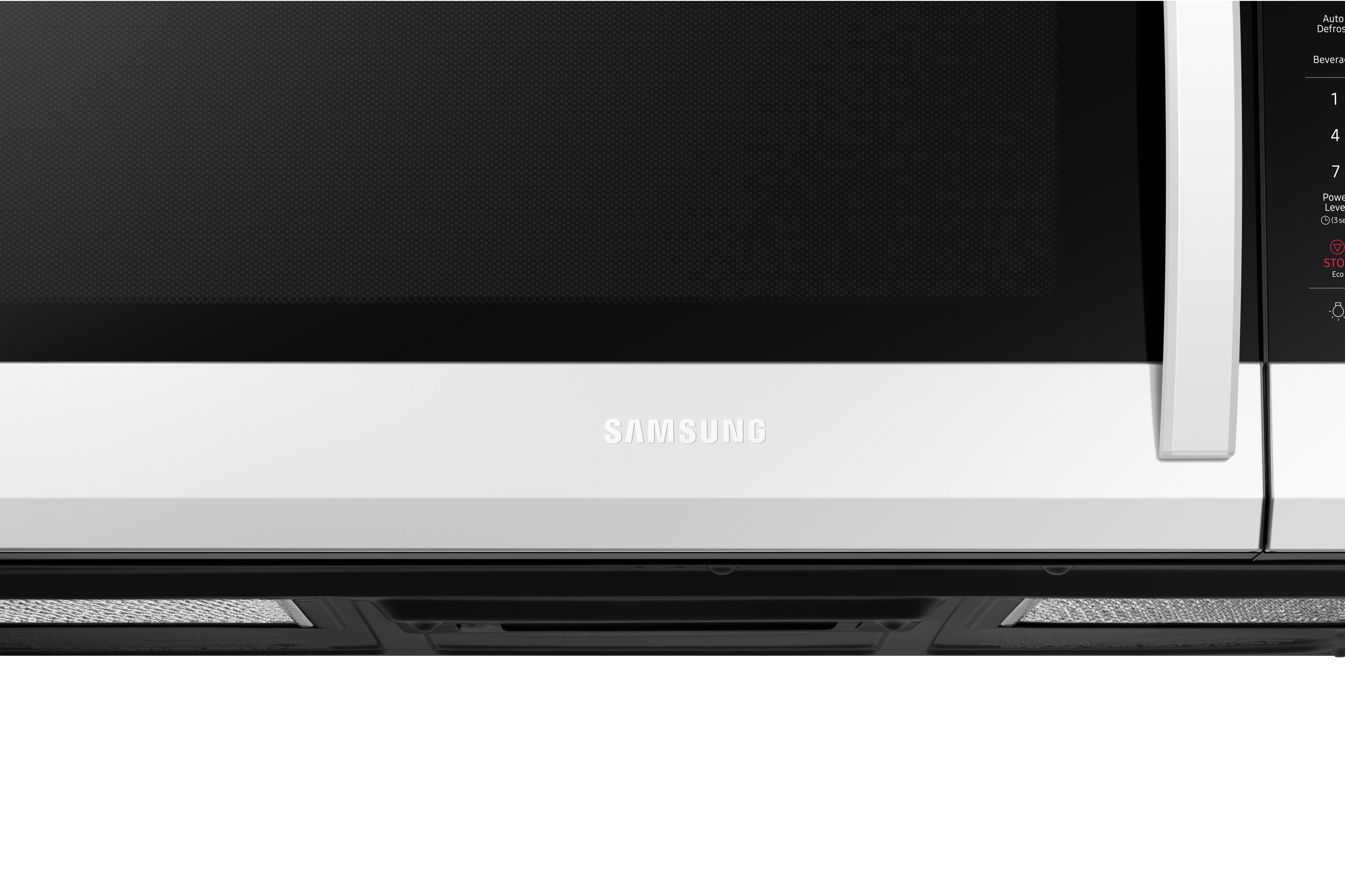 Samsung - 1.9 cu. Ft Over the range Microwave in White - ME19R7041FW