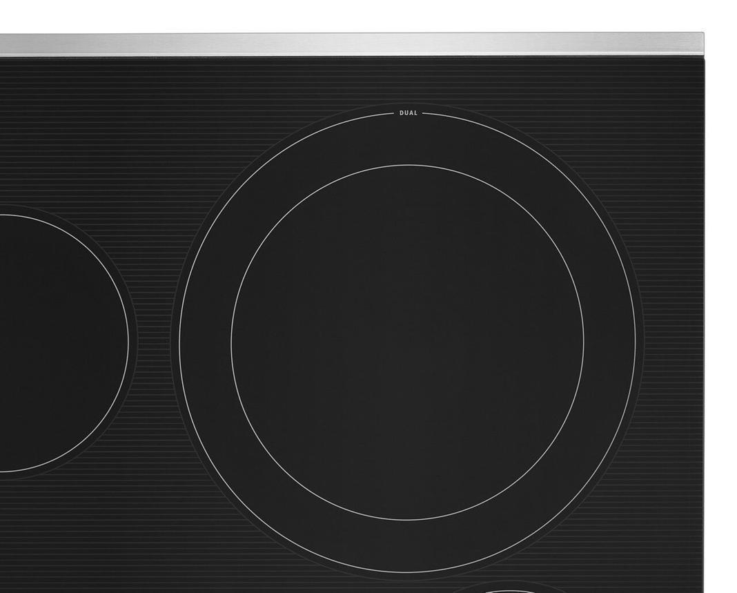 Maytag - 36.0625 inch wide Electric Cooktop in Stainless - MEC8836HS