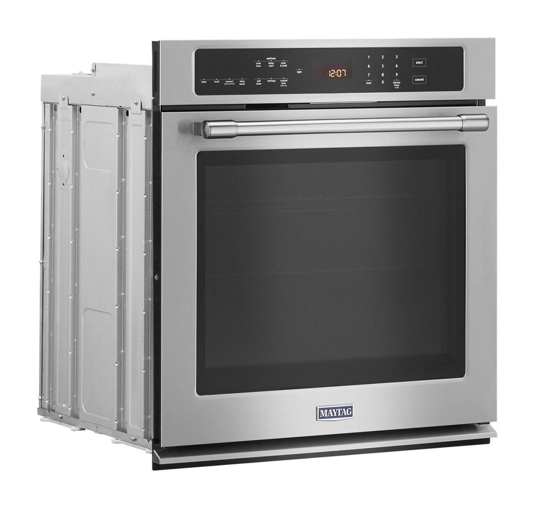 Maytag - 8.6 cu. ft Double Wall Oven in Stainless - MEW9627FZ