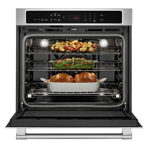 Maytag - 8.6 cu. ft Double Wall Oven in Stainless - MEW9627FZ