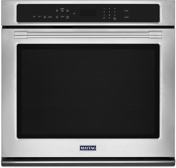 Maytag - 8.6 cu. ft Double Wall Oven in Stainless - MEW9627FZ
