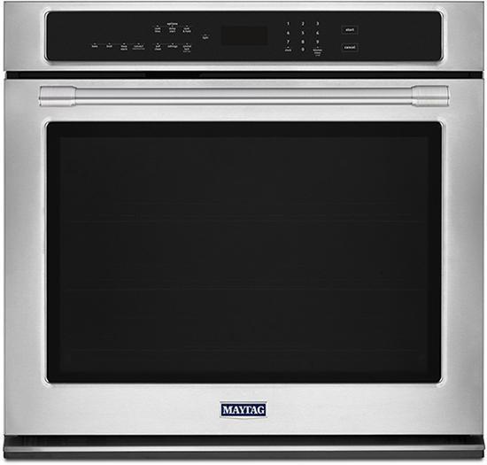 Maytag - 8.6 cu. ft Double Wall Oven in Stainless - MEW9627FZ