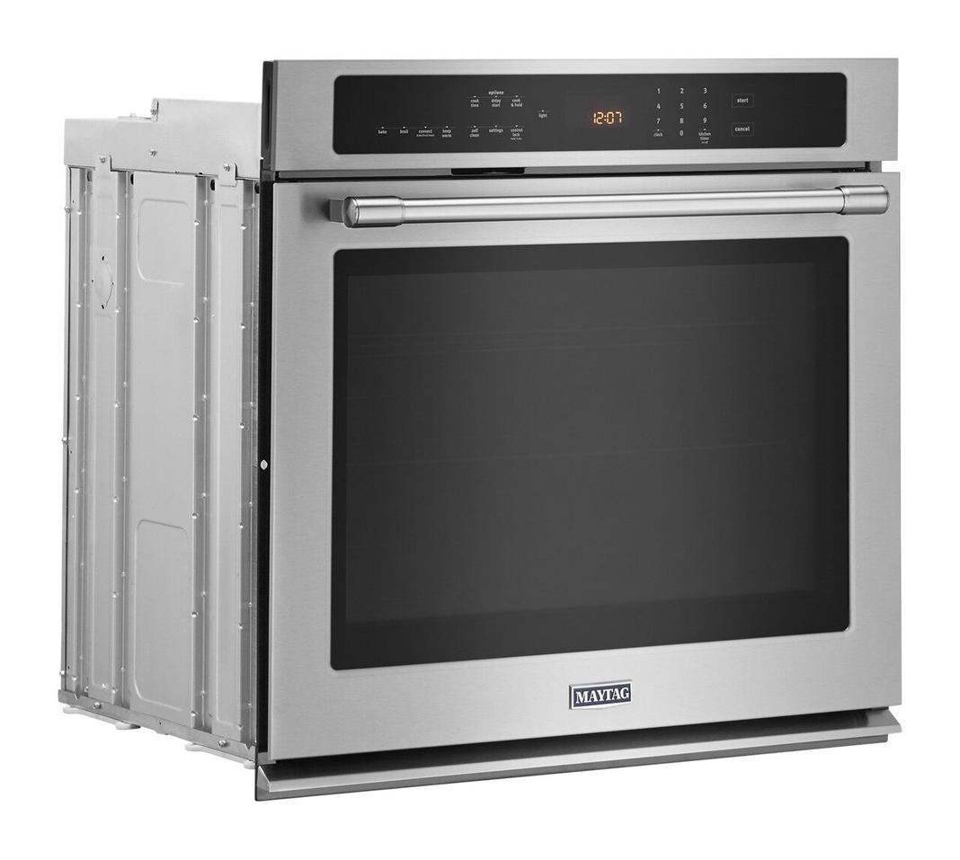 Maytag - 8.6 cu. ft Double Wall Oven in Stainless - MEW9627FZ