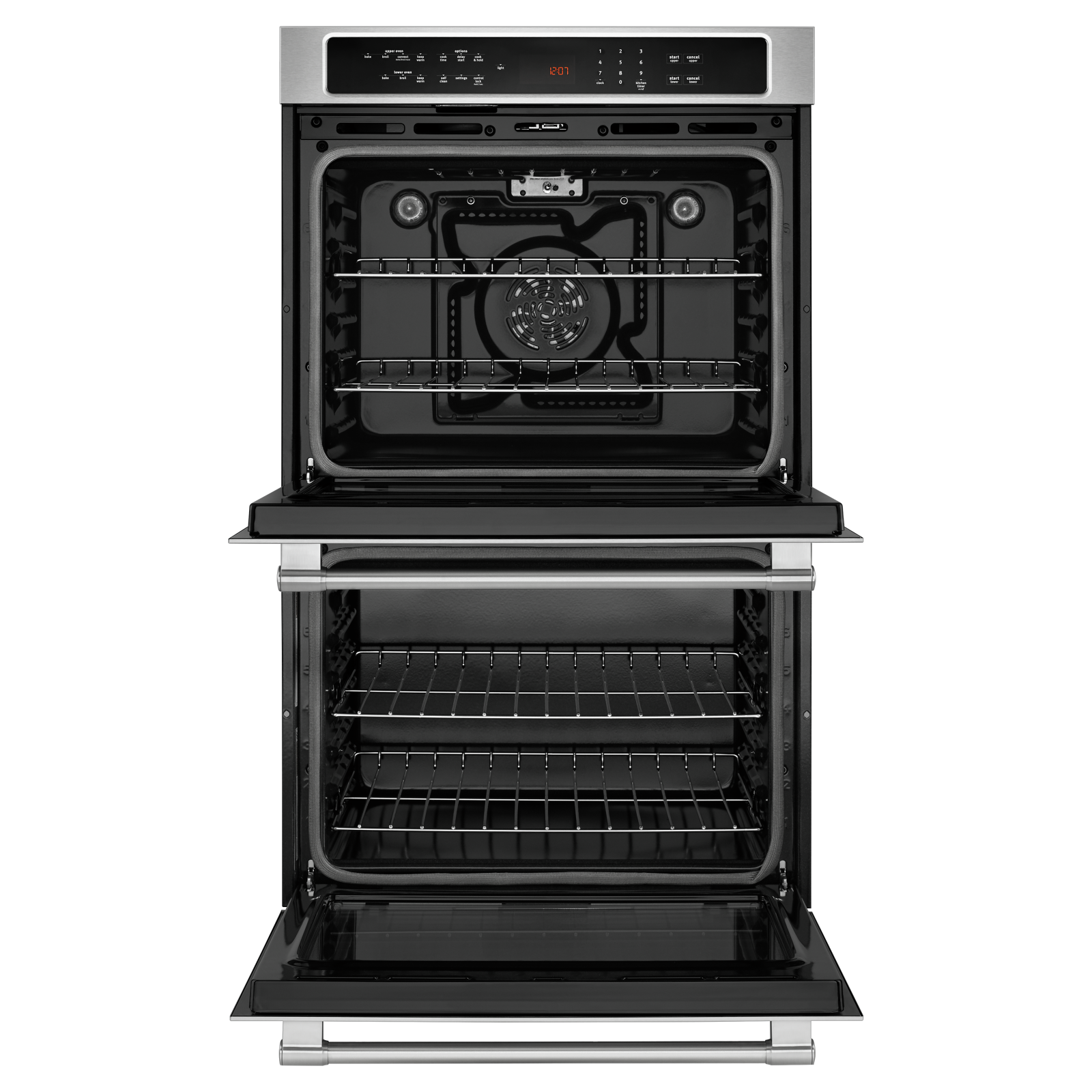 Maytag - 10 cu. ft Double Wall Oven in Stainless - MEW9630FZ