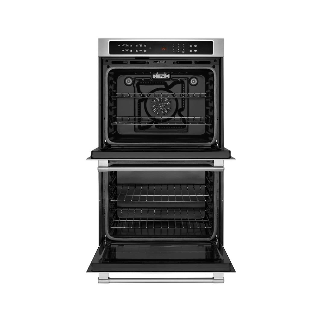 Maytag - 10 cu. ft Double Wall Oven in Stainless - MEW9630FZ