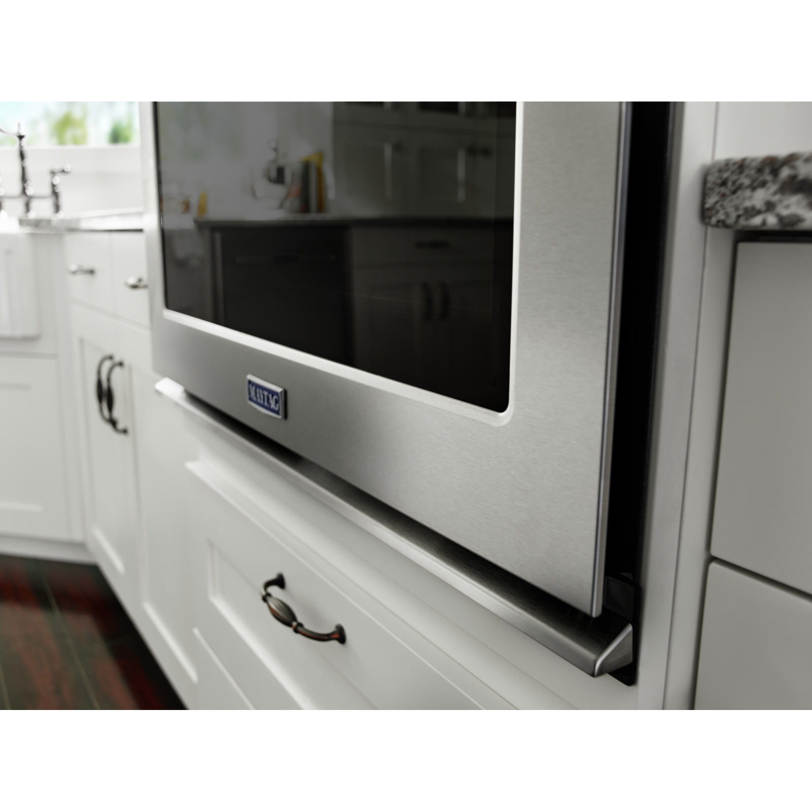 Maytag - 10 cu. ft Double Wall Oven in Stainless - MEW9630FZ