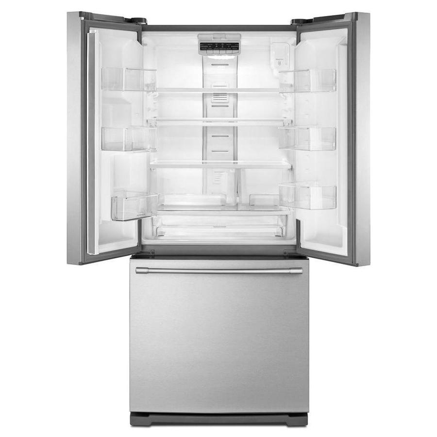 Maytag - 30.13 Inch 19.68 cu. ft French Door Refrigerator in Stainless - MFW2055FRZ
