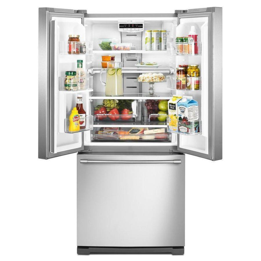 Maytag - 30.13 Inch 19.68 cu. ft French Door Refrigerator in Stainless - MFW2055FRZ