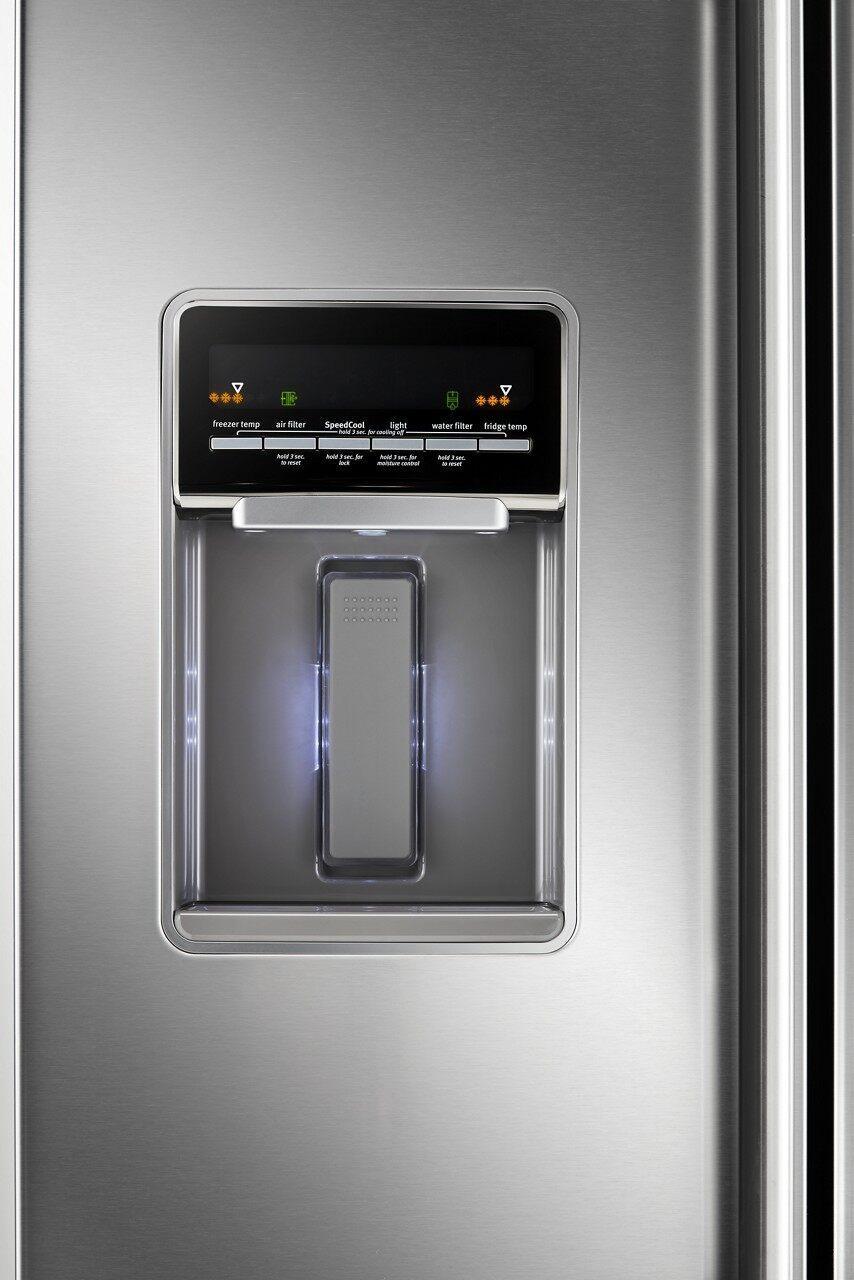 Maytag - 30.13 Inch 19.68 cu. ft French Door Refrigerator in Stainless - MFW2055FRZ