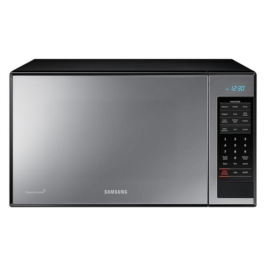 Samsung - 1.4 cu. Ft Counter top Microwave in Stainless - MG14J3020CM