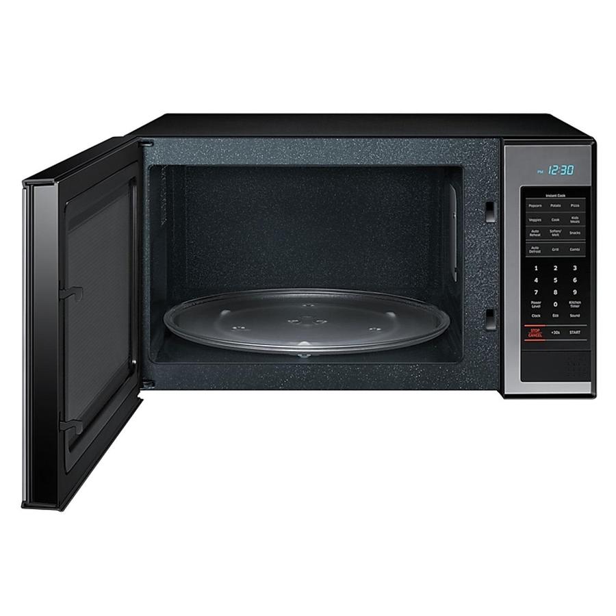Samsung - 1.4 cu. Ft Counter top Microwave in Stainless - MG14J3020CM