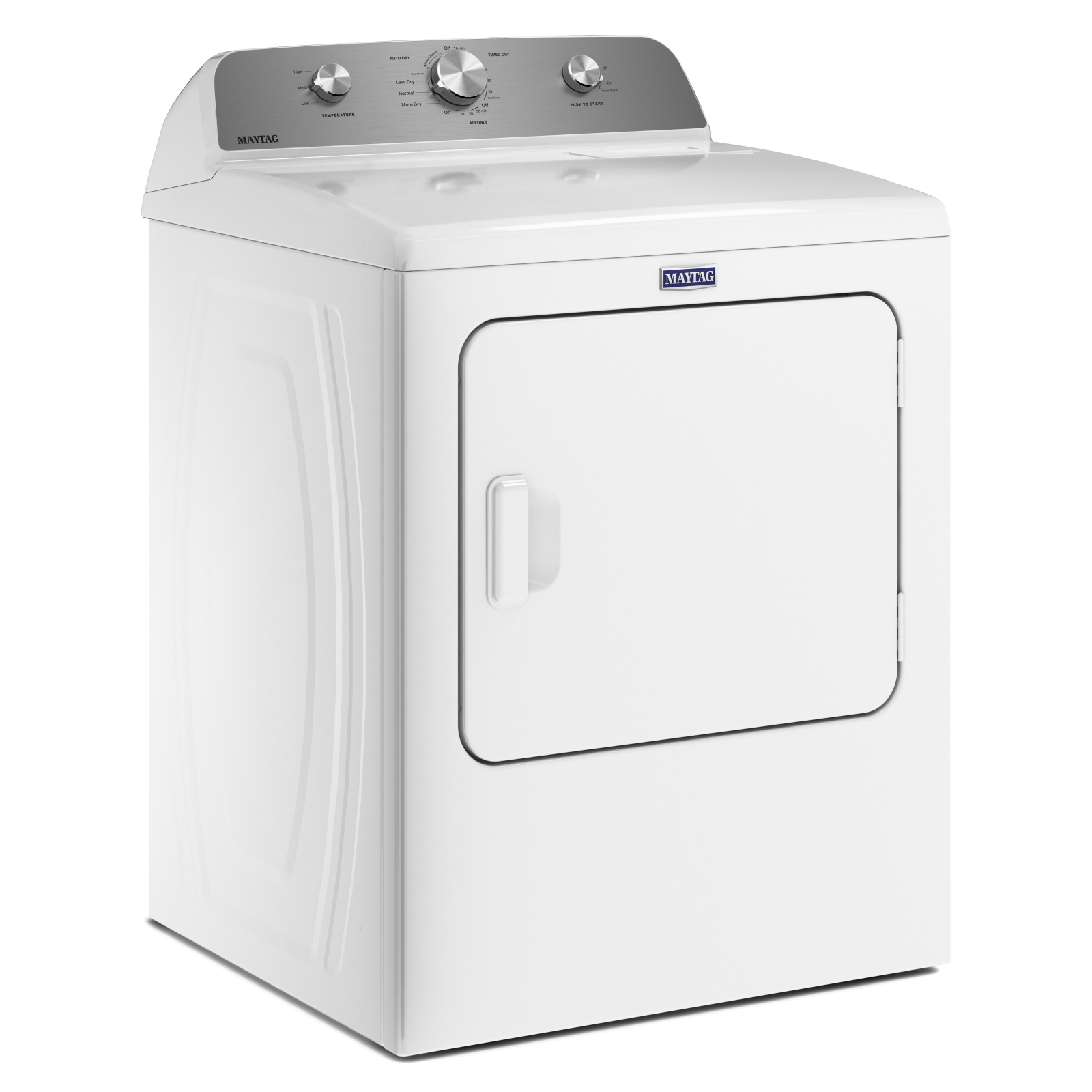 Maytag - 7 cu. Ft Gas Dryer in White - MGD4500MW