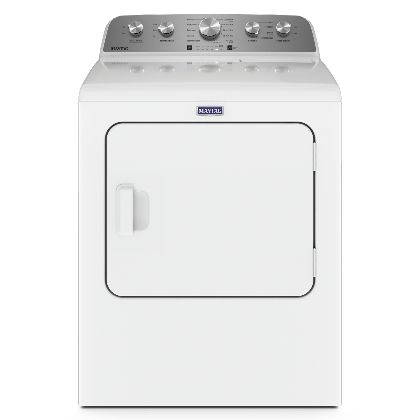 Maytag - 7 cu. Ft Gas Dryer in White - MGD5430MW