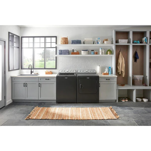 Maytag - 7 cu. Ft Gas Dryer in Black - MGD5430PBK