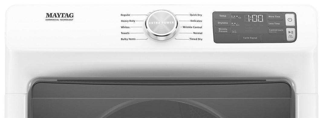 Maytag - 7.3 cu. Ft Gas Dryer in White - MGD5630HW