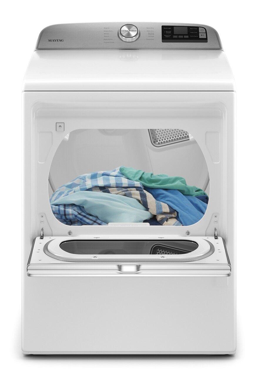 Maytag - 7.4. cu. Ft Gas Dryer in White - MGD6230HW