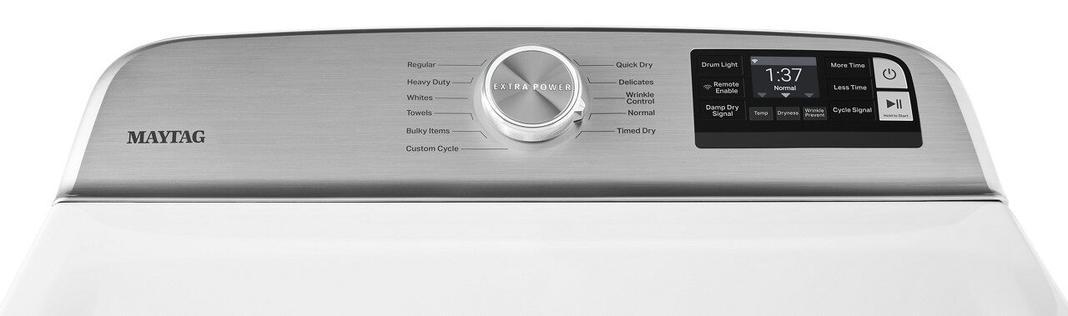 Maytag - 7.4. cu. Ft Gas Dryer in White - MGD6230HW