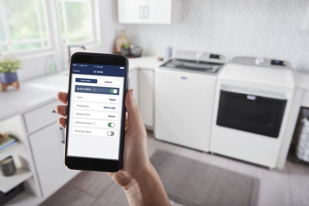 Maytag - 7.4. cu. Ft Gas Dryer in White - MGD6230HW