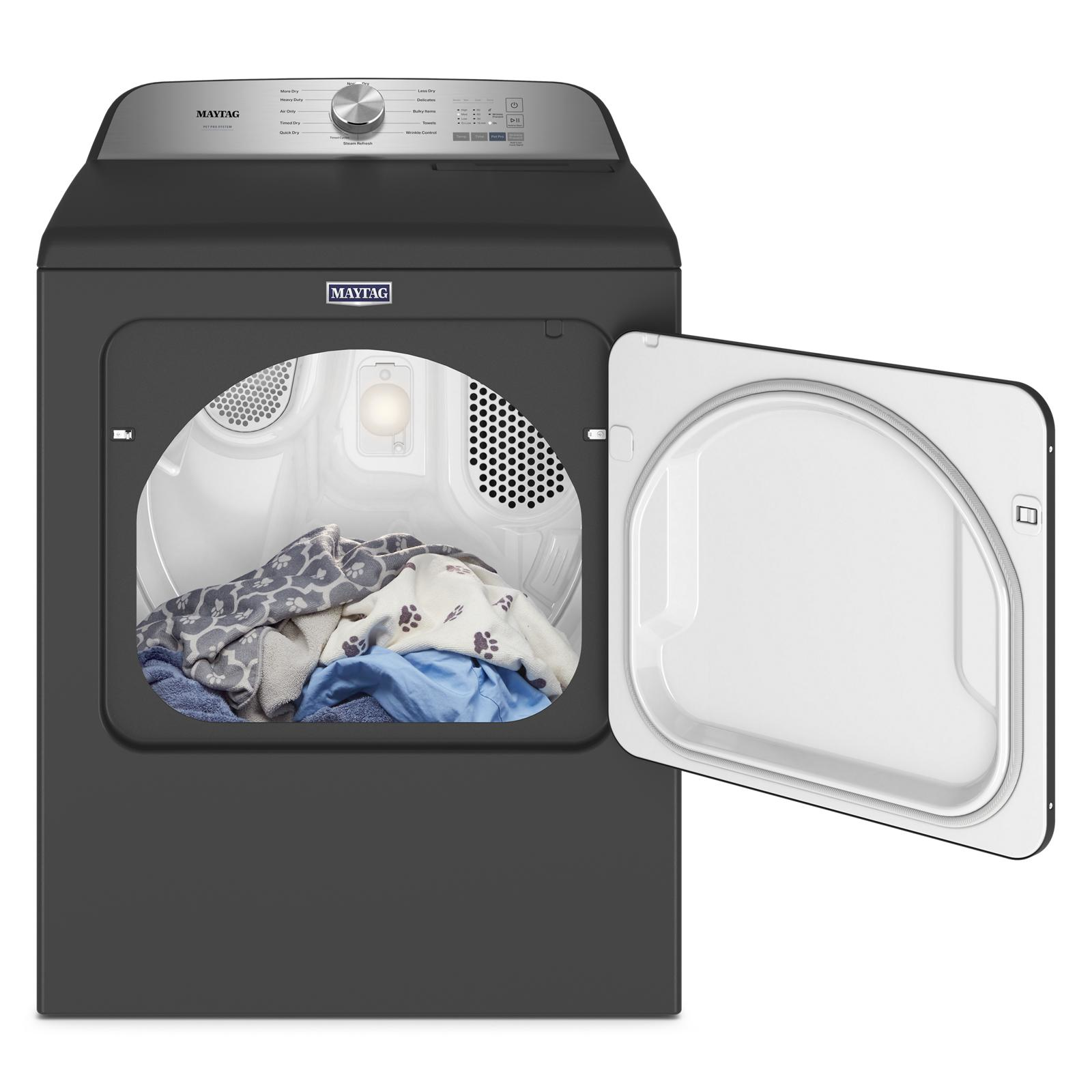 Maytag - 7 cu. Ft Gas Dryer in Black - MGD6500MBK