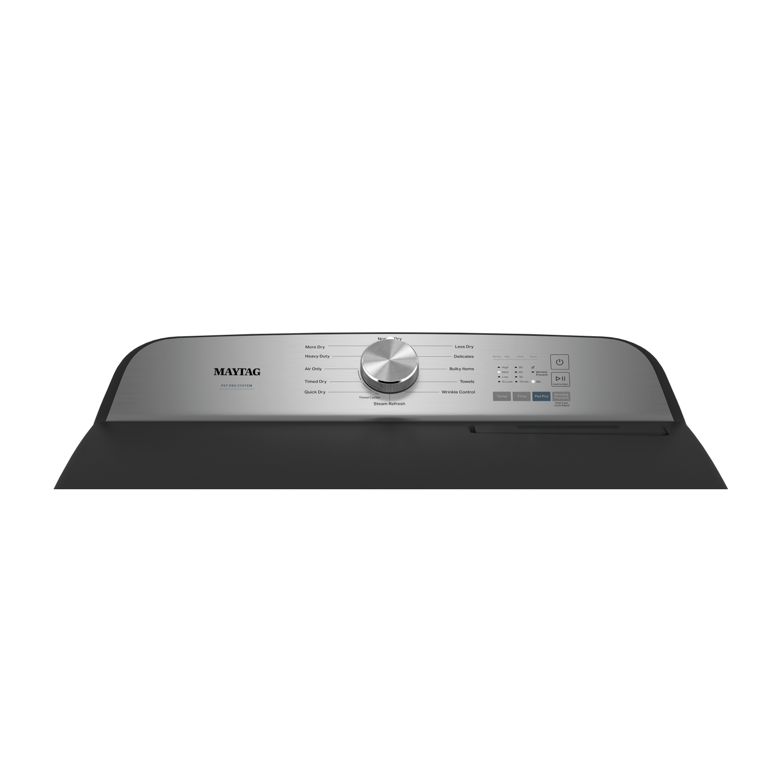 Maytag - 7 cu. Ft Gas Dryer in Black - MGD6500MBK