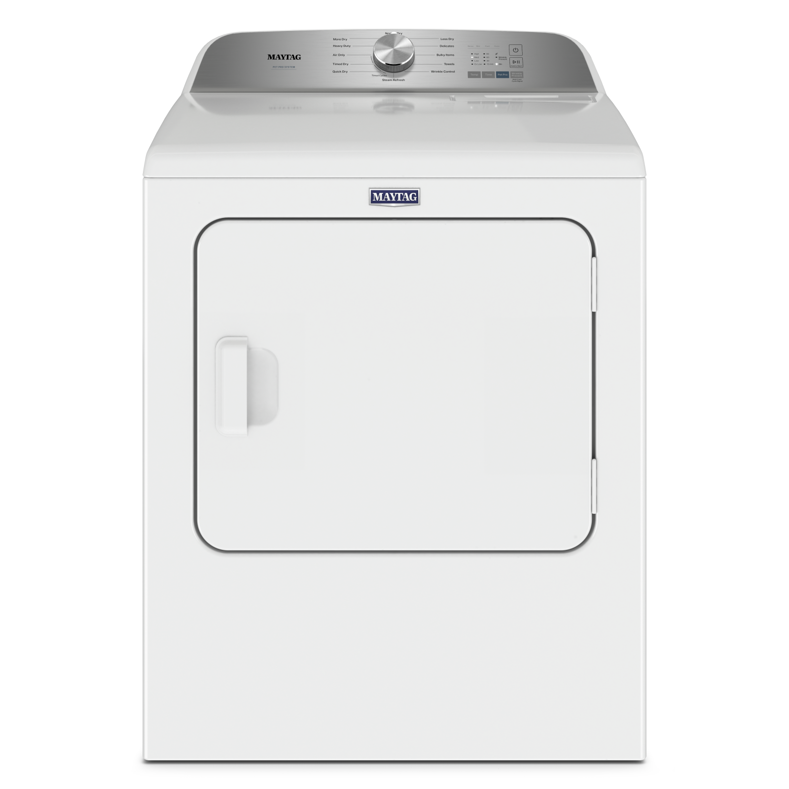 Maytag - 7 cu. Ft Gas Dryer in White - MGD6500MW