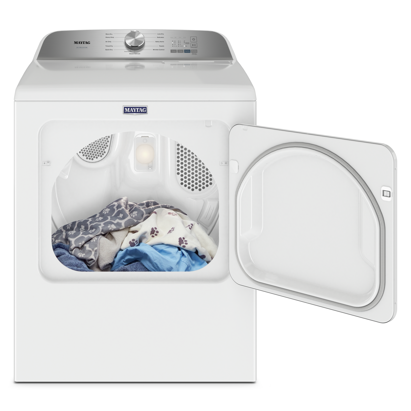 Maytag - 7 cu. Ft Gas Dryer in White - MGD6500MW